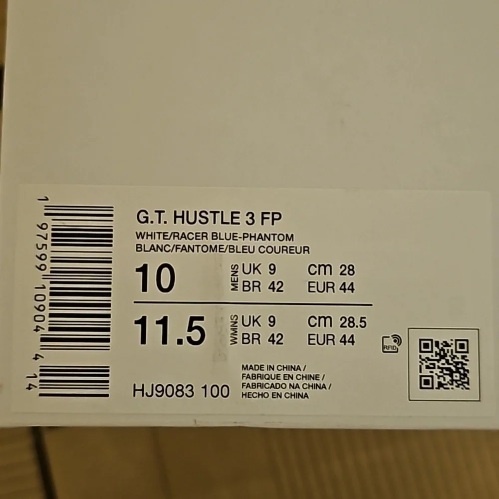 G.T. HUSTLE 3 FP size 10 - Picture 6 of 6